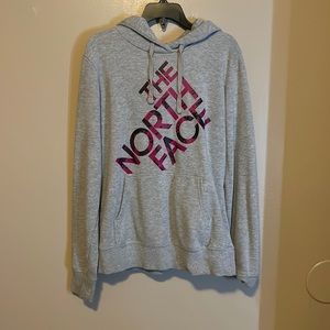 Women’s Gray North Face Hoodie